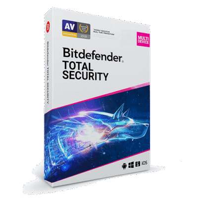 Bitdefender Total Security - 2-Years / 3-Device - United States & Canada