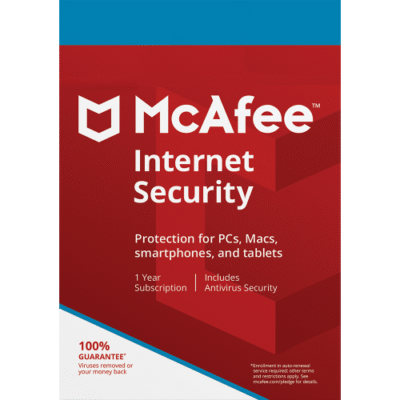 McAfee Internet Security - 3-Year / 1-Device - TSS