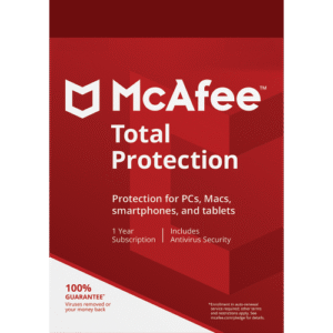 McAfee Total Protection - 1-Year / 1-Device - Europe/UK