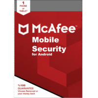 McAfee Mobile Security - 1-Year / 1-Android